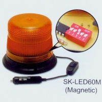 LED 5段可調式閃爍吸鐵警示燈