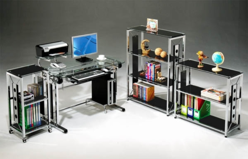 PC Desk & File Cabinet