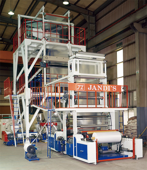 3 Layer Co-Extrusion Inflation Machine