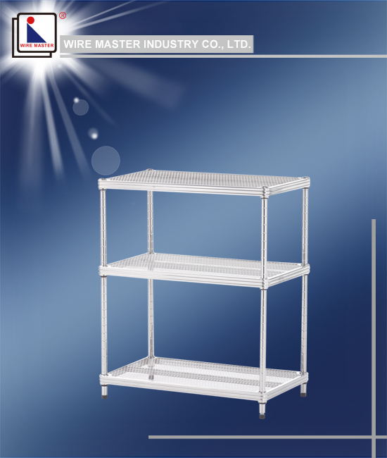 Diamond-shaped Network Shelf