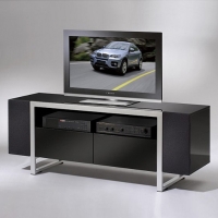 TV Stand, W/ Speaker Door.  K/D