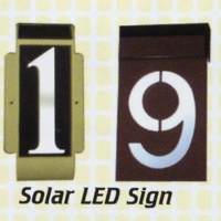 太阳能LED字