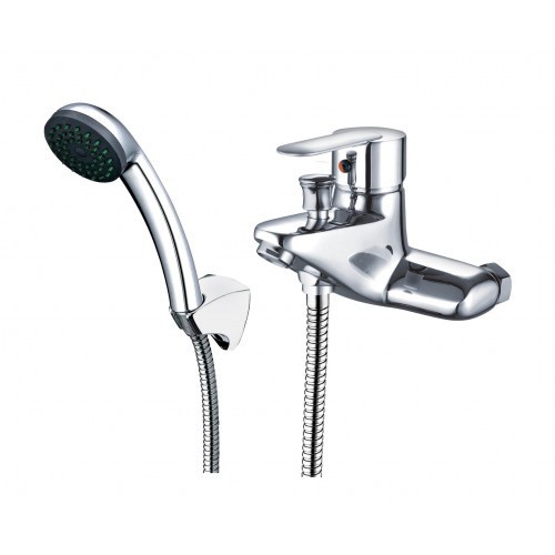 三角形雙色沐浴龍頭