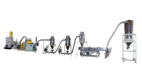 Twin cone high speed pelletizing production line (air cooling type pelletizing machine)