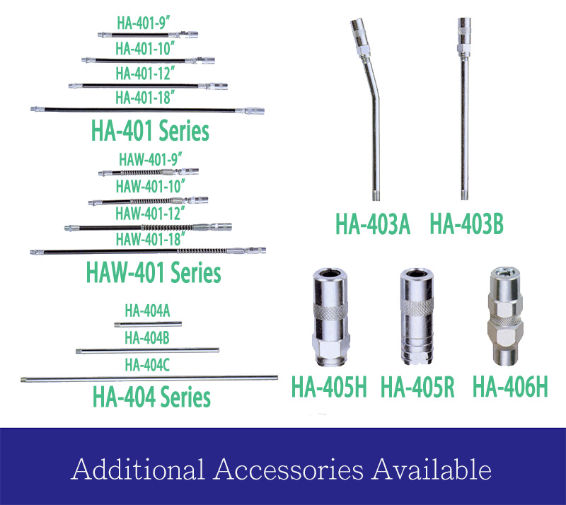 Gun-Type Pneumatic Grease Gun