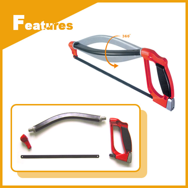 Versatile Multi-Angle Hacksaw Versatile Multi-Angle Hacksaw