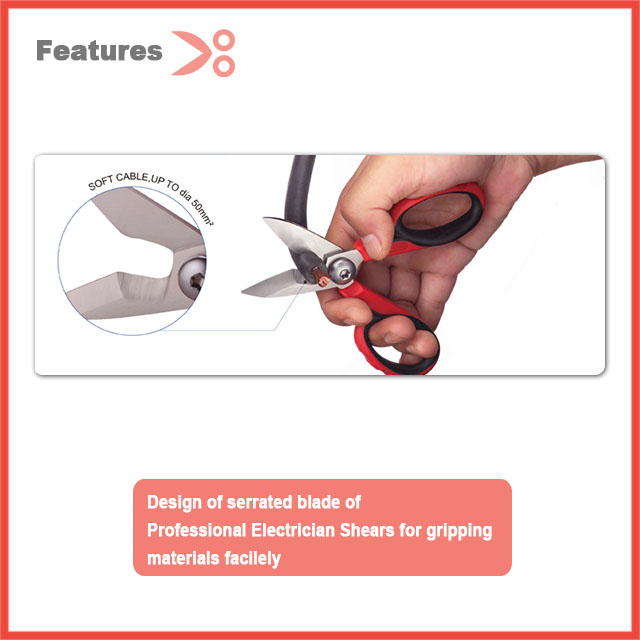 Professional Electrician Shears Professional Electrician Shears