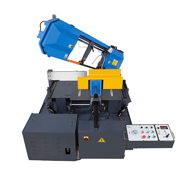 Dual Miter Semi-Automatic Bandsaw Dual Miter Semi-Automatic Bandsaw