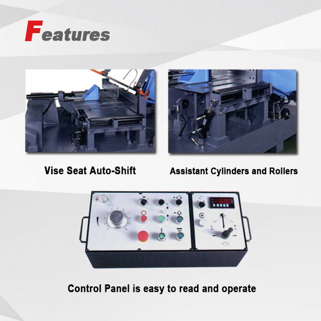 Dual Miter Semi-Automatic Bandsaw Dual Miter Semi-Automatic Bandsaw