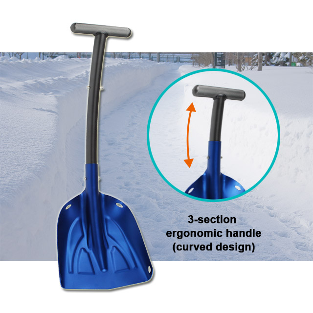 Ergonomic Snow Pusher