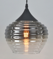 Chrome Metallic Ombre Glass fitting Chrome Metallic Ombre Glass fitting