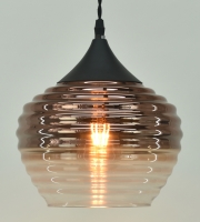 Copper Metallic Ombre Glass fitting Copper Metallic Ombre Glass fitting