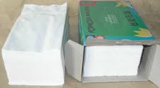 Tissue paper box packaging machine