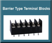 Barrier Type Terminal Blocks Barrier Type Terminal Blocks