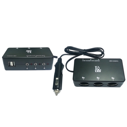 Auto Socket With USB Adapter Auto Socket With USB Adapter