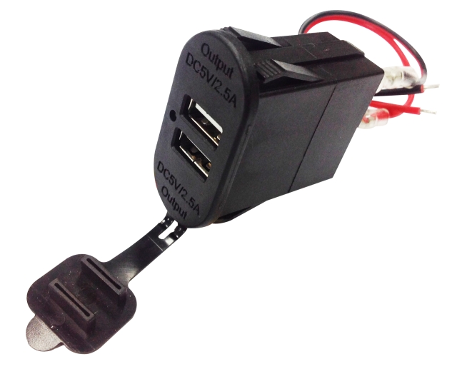 Carlin 2 USB Power Supply for Vehicles & Motorcycle