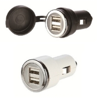 車用兩孔USB 插座