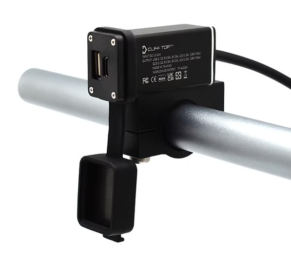 Motorcycle Handlebar USB Charger