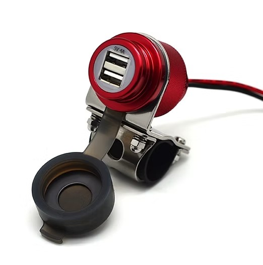 MOTORCYCLE HANDLEBAR USB POWER CHARGERS