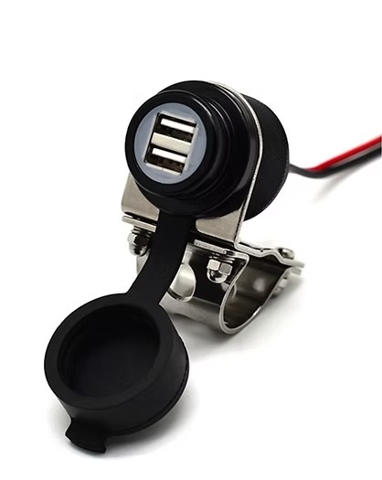 MOTORCYCLE HANDLEBAR USB POWER CHARGERS