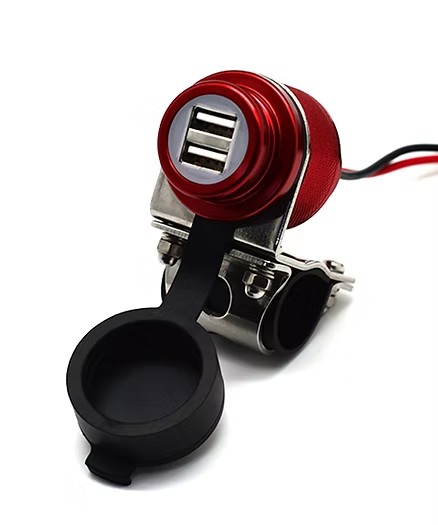 MOTORCYCLE HANDLEBAR USB POWER CHARGERS