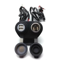MOTORCYCLE HANDLEBAR USB POWER CHARGERS