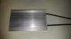 small flat aluminum case resistor