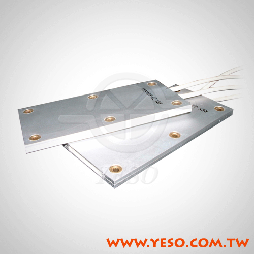 flat type aluminum case resistor