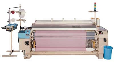 2-Nozzle Water Jet Loom Colors Optioned by Computer