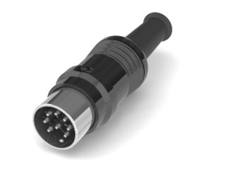 DIN CABLE PLUG ASSEMBLY TYPE