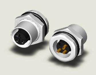 M12 WATER RESISTANCE JACK PANEL MOUNT M12 WATER RESISTANCE JACK PANEL MOUNT