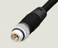 M8 3P PLUG WATER RESISTANCE PVC CABLE ASS`Y