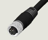 M8 4P JACK WATER RESISTANCE PVC CABLE ASS`Y