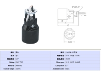 E17  lamp holder for North America