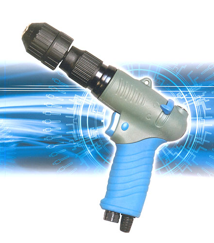 Air Screwdrivers - R Pistol Cushion Type Air Drill