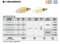 C35 ELECTRIC-LAMP FILAMENTS