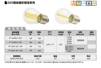 G45 灯丝圆形灯泡系列