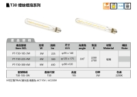 T30 灯丝灯泡系列