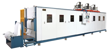 Automatic Vacuum & Pressure Forming Machine Automatic Vacuum & Pressure Forming Machine
