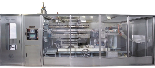 Automatic Pressure Forming Machine With Tool Puncher