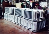 Plate-covered heat exchanger