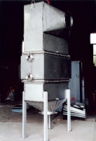 Radiator-type water heater