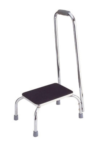 A8000-N STEEL STEP STOOL WITH HANDRAIL