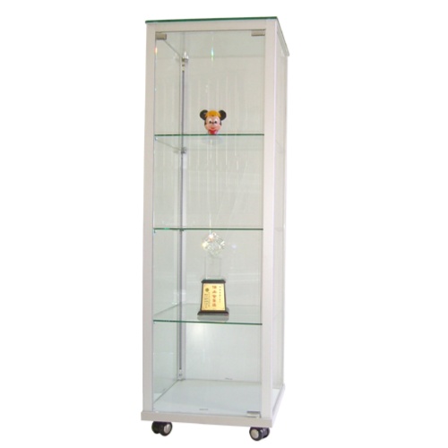 Glass display cabinet