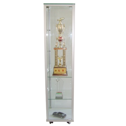 Glass display cabinet