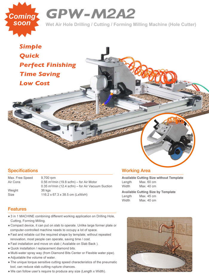 Wet Air Hole Drilling / Cutting / Forming Milling Machine (Hole Cutter)