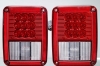 Tail light for Jeep Wrangler 2007<br> Red stop /turn signal (LED)/ parking ( LED) light<br>SAE DOT 