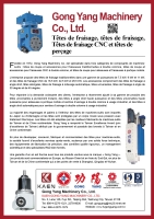 Franch-Têtes de fraisage, têtes de fraisage,
Têtes de fraisage CNC et têtes de
perçage