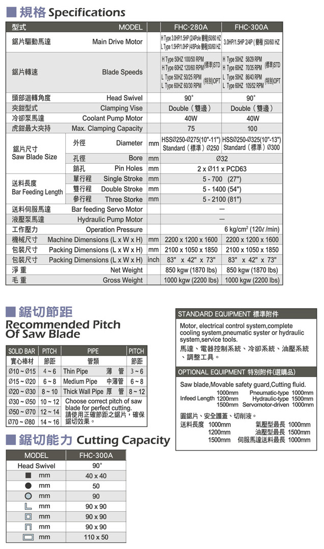 自动气压型金属圆锯切断机