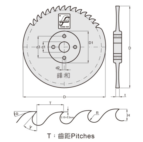 High Speed Steel Circular Saw Blade